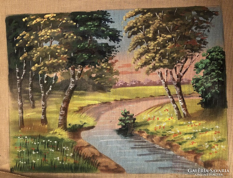 Tapestry pictures that can be sewn