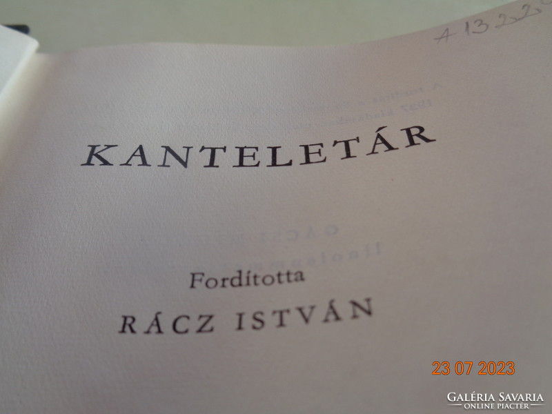 Kanteletár  ,  a finn  mondavilág  , fordította  Rácz István , Gácsi Mihály rajzaival , 1956,
