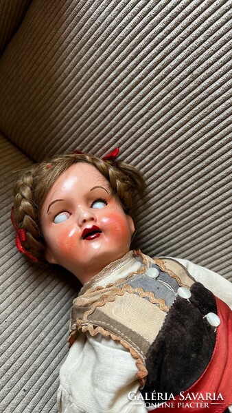 Antique doll 42cm