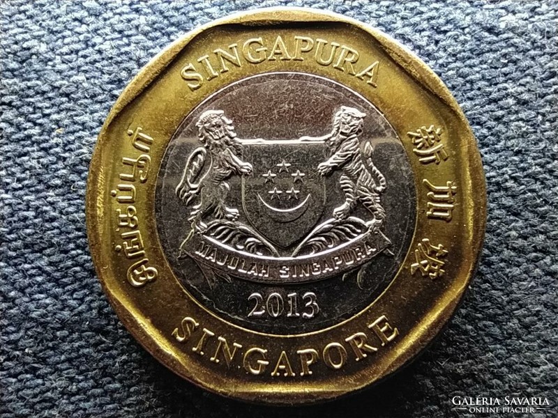 Republic of Singapore (1967-) 1 dollar 2013 (id69603)
