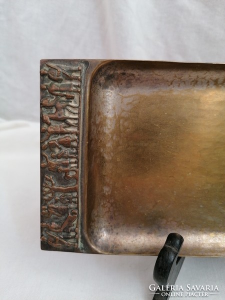 Tevan margit industrial copper tray