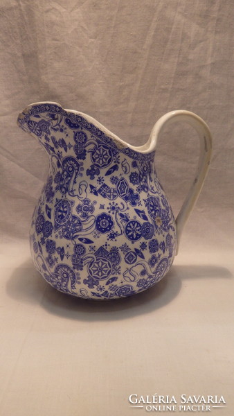 Marked antique earthenware jug
