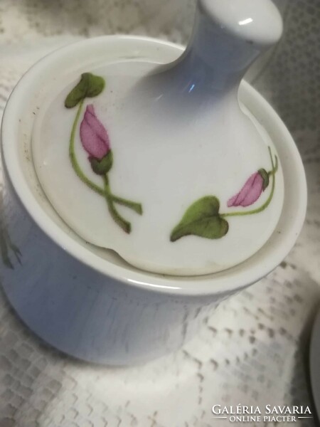 Alföldi porcelain coffee pot + sugar bowl