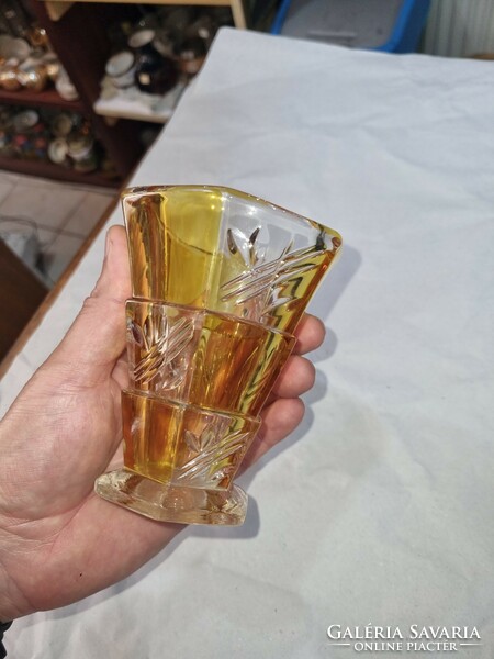 Old glass vase