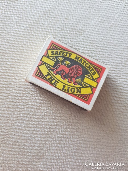 Safety matches the lion matchbox, from Russia