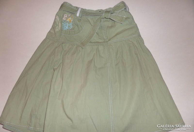 Philip Russell linen green skirt (size 152)