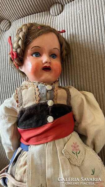 Antique doll 42cm