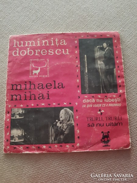 Luminita dobrescu - mihaela mihai small record, record vinyl romania