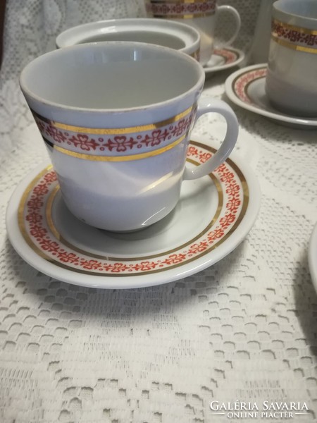 Alföldi porcelain mocha set
