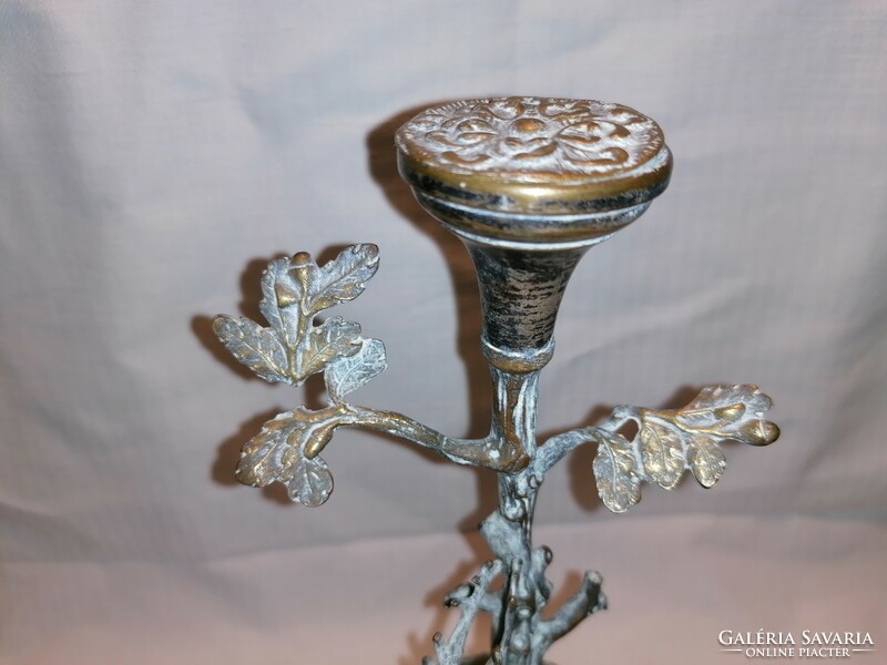 Table centerpiece base with copper deer