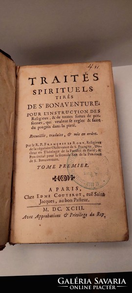 Antique book 1693