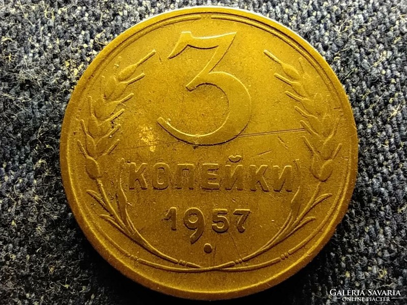 Szovjetunió (1922-1991) 3 Kopek 1957  (id79001)