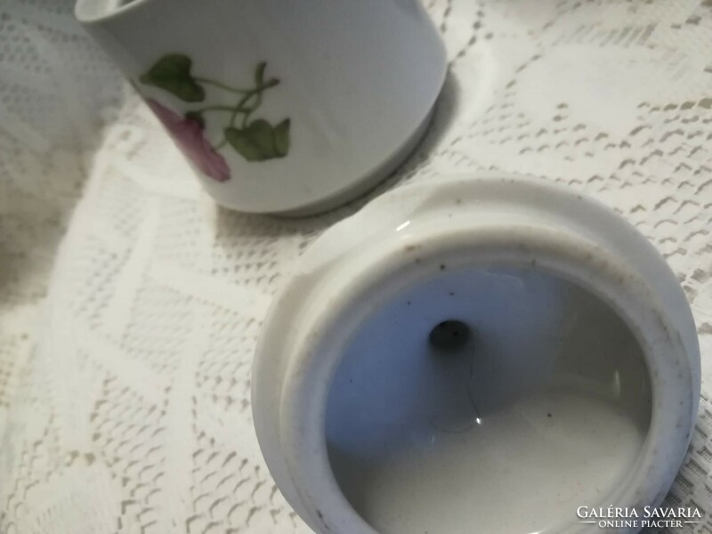 Alföldi porcelán kávés kanna+cukortartó