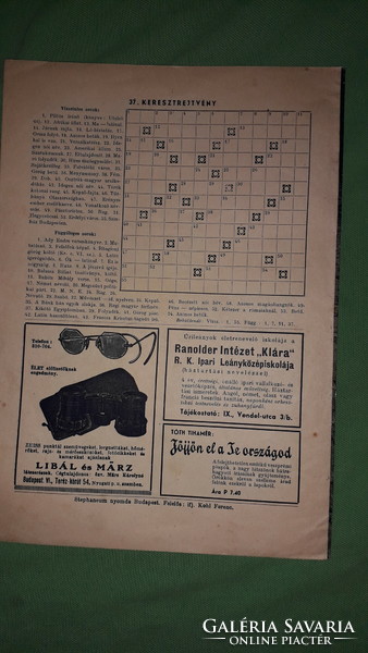 September 8, 1940 - Life - the weekly newspaper of the Szent István troupe, newspaper condition according to the pictures