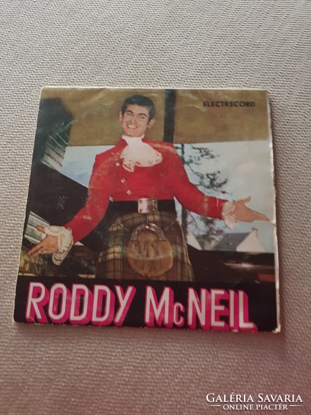 RODDY McNEIL kis lemez, hanglemez bakelit Románia