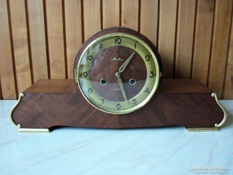 Antique mauthe mantel clock very nice