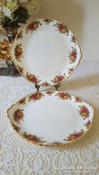 Beautiful, royal albert old country roses large serving plate 2 pcs.