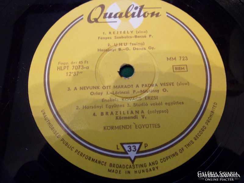 3 pcs qualiton records