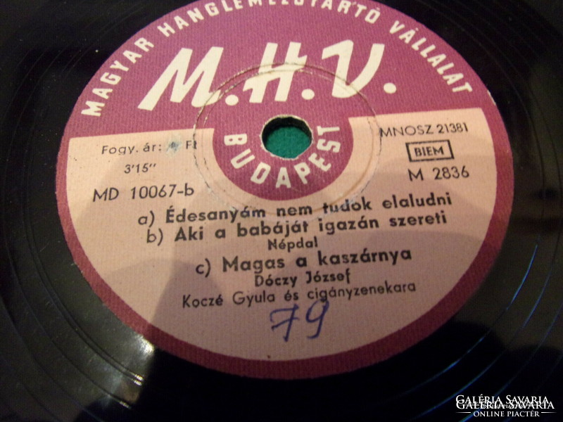 M.H.V. Record gypsy music