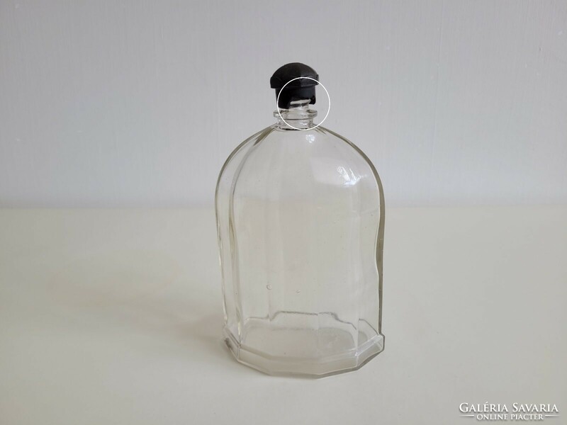 Old perfume glass large vintage bottle 400 ml