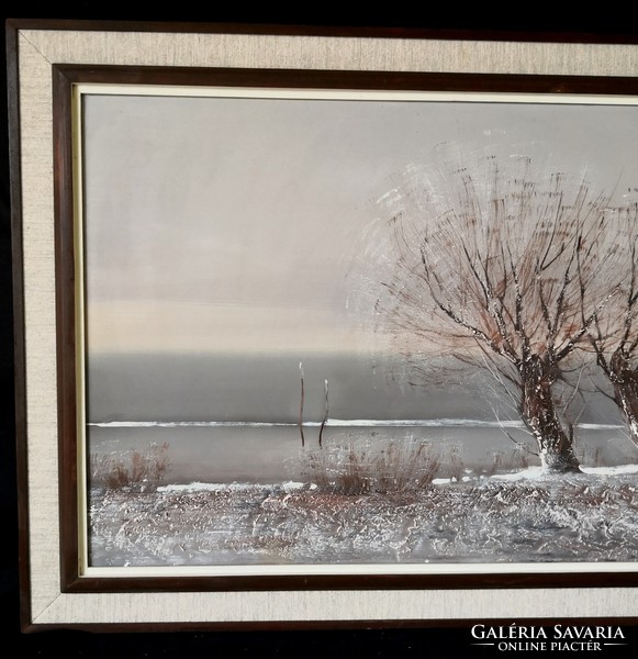 Fk/389. – Gyula Várkonyi – winter balaton