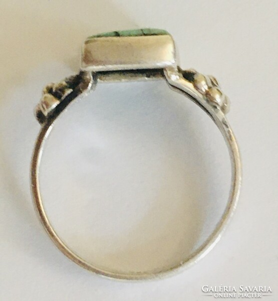 Ezüst Gyűrű Türkiz 55-ős Méret
