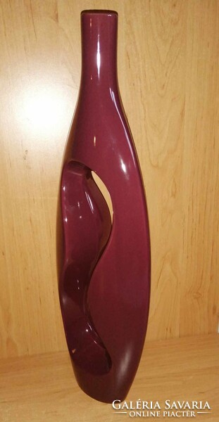 Art deco porcelain floor vase - 46 cm high (1)