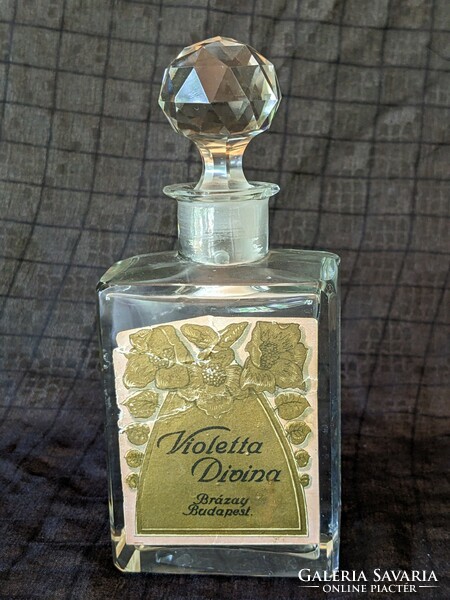 Brázay Violetta Divina parfümös üveg