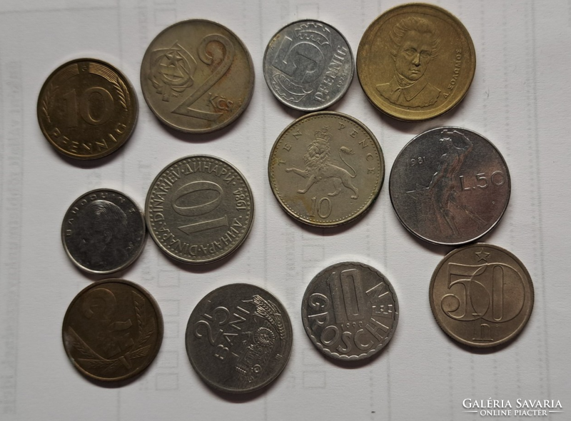 European money coin package mixed (t/5)