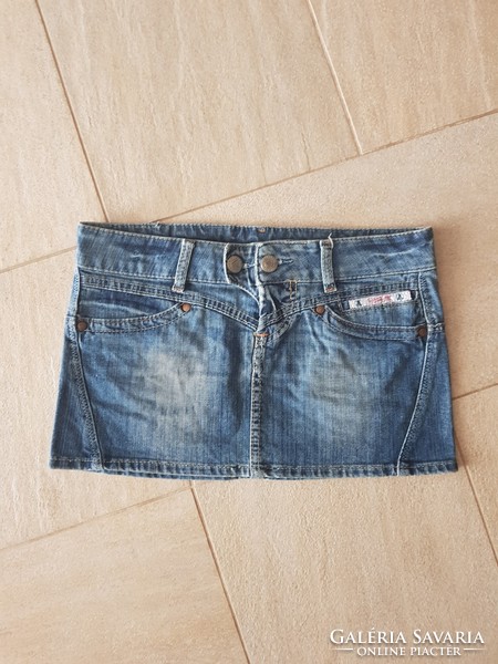 Blaustoff herrlcher quality denim mini skirt size 27