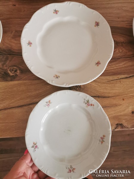 Zsolnay porcelán tányér szett