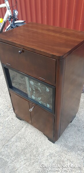 Art-deco display cabinet...85 cm high...