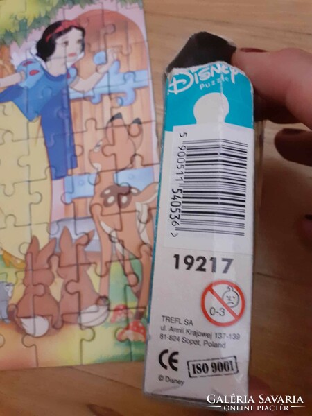 Disney Hófehérke - Puzzle 54 db-os mini Treffl hiánytalan