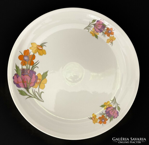 Alföldi colorful floral tableware serving set is rare