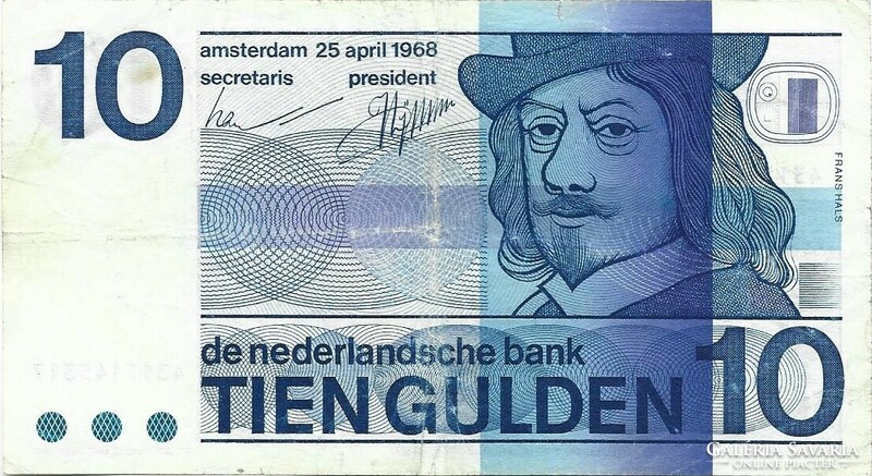 10 gulden 1968 Hollandia