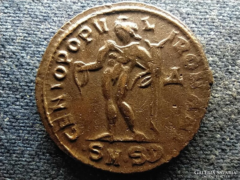 Római Birodalom Maximianus (286-305) Follis RIC 4b GENIO POPVLI ROMANI SM SD (id52048)