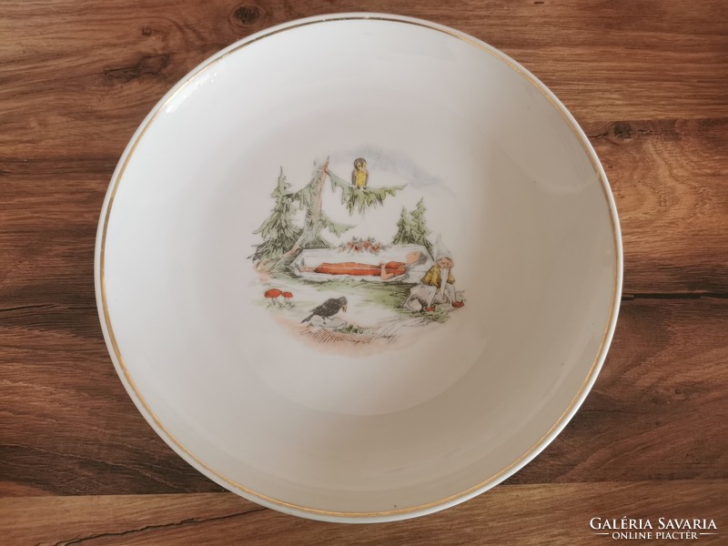 Children's plate and bowl from Raven House