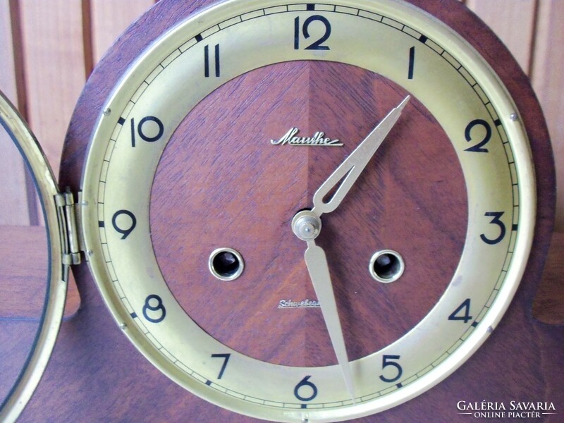 Antique mauthe mantel clock very nice