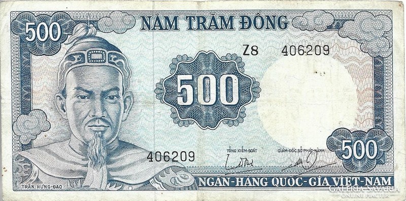 500 dong 1966 Dél Vietnam 3.