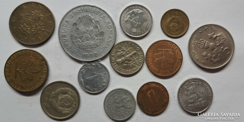 Mixed foreign currency coin package (t/9)