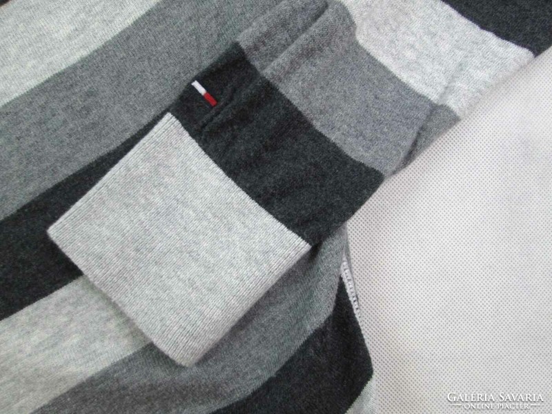 Original tommy hilfiger (m / l) elegant long sleeve *exclusive* men's *quality* elastic cardigan