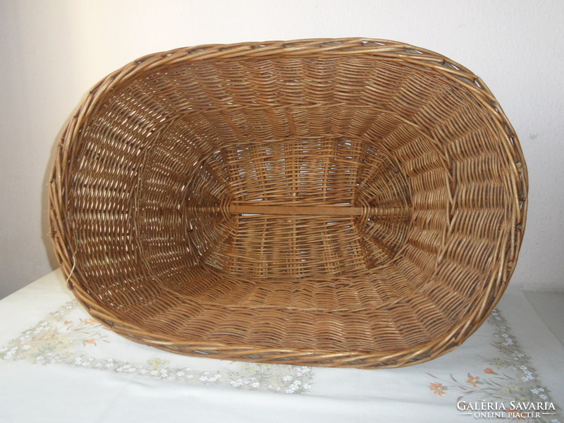 Old larger cane basket