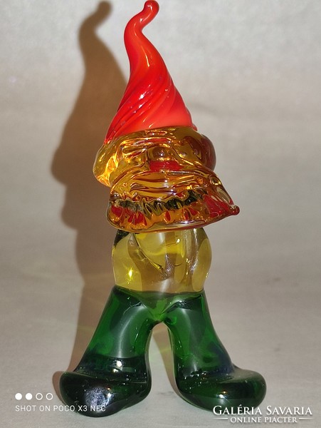 I discounted it!!! Murano glass dwarf handicraft