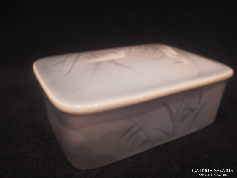 Herend porcelain baked eve bonbonier box