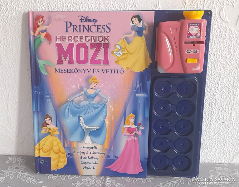 Disney Princess - hercegnők mozi - (mesekönyv és vetítő)