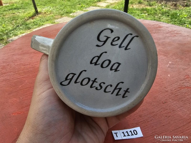 T1110 German beer mug johann 12 cm