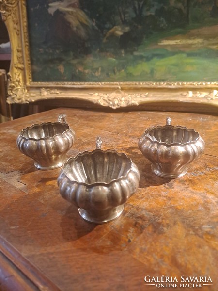 Antique silver coffee cups from Pest