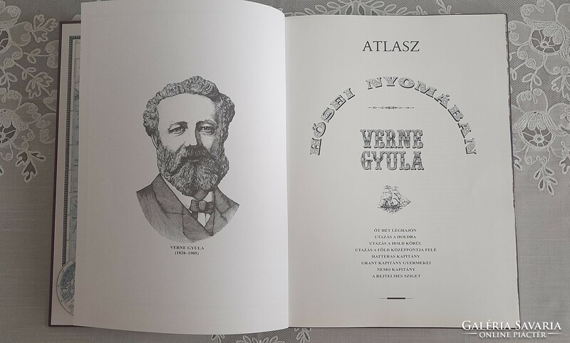 Dr. Papp - Váry Árpád: Verne Gyula hősei nyomában -  Atlasz