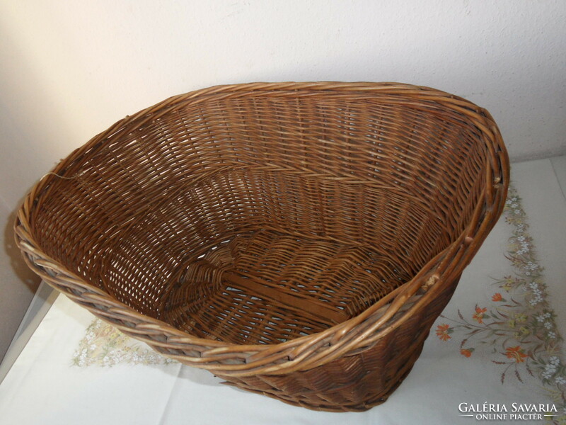 Old larger cane basket
