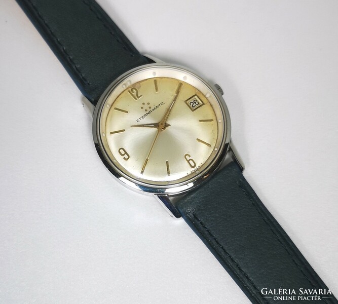 Eterna - matic automatic watch with steel case from 1961, 1422 ud movement